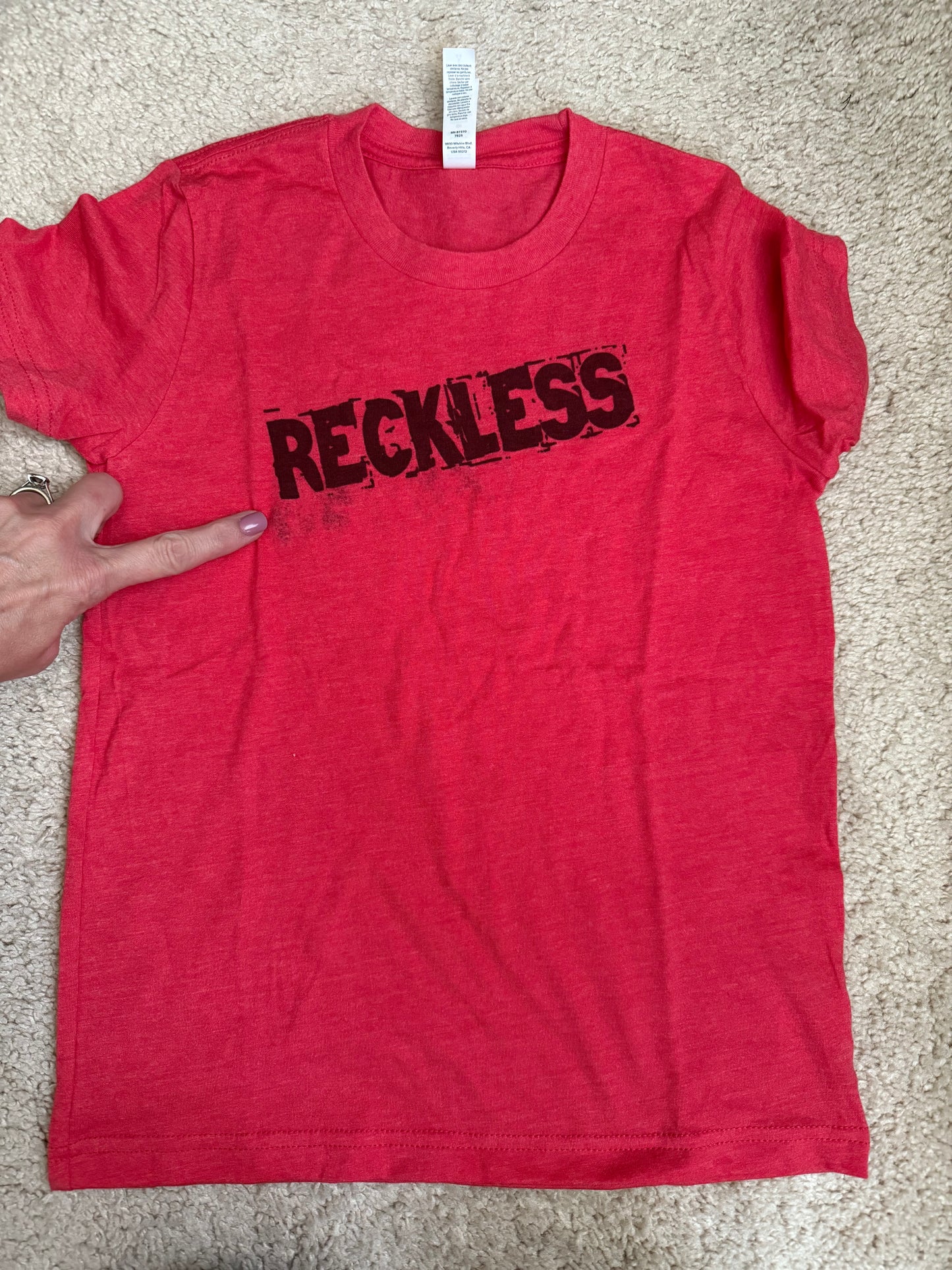 YS Reckless                                    Ink Smudges 
ALL SALES FINAL